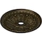 Ekena Millwork Tomango Egg & Dart Medallion (Canopies up to 6 3/4"), 27 7/8"OD x 3 7/8"ID x 2 1/2"P, Green Gold CM27TOGGS - alternate 4